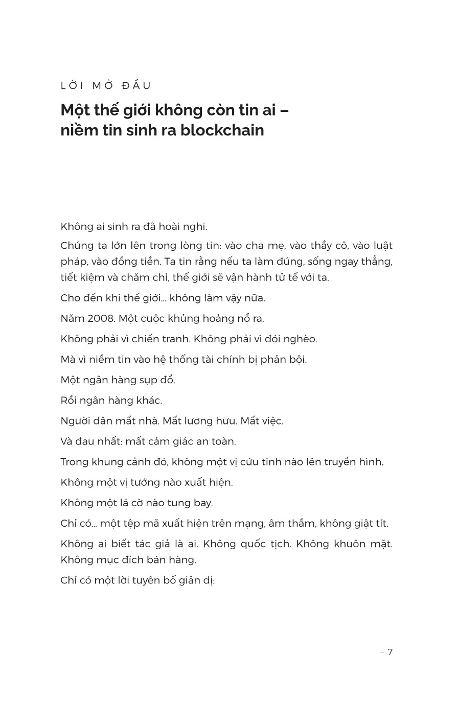 Blockchain - Nhiềm tin mới trong một thế giới vụn vỡ - PGS.TS Trần Mạnh Huy