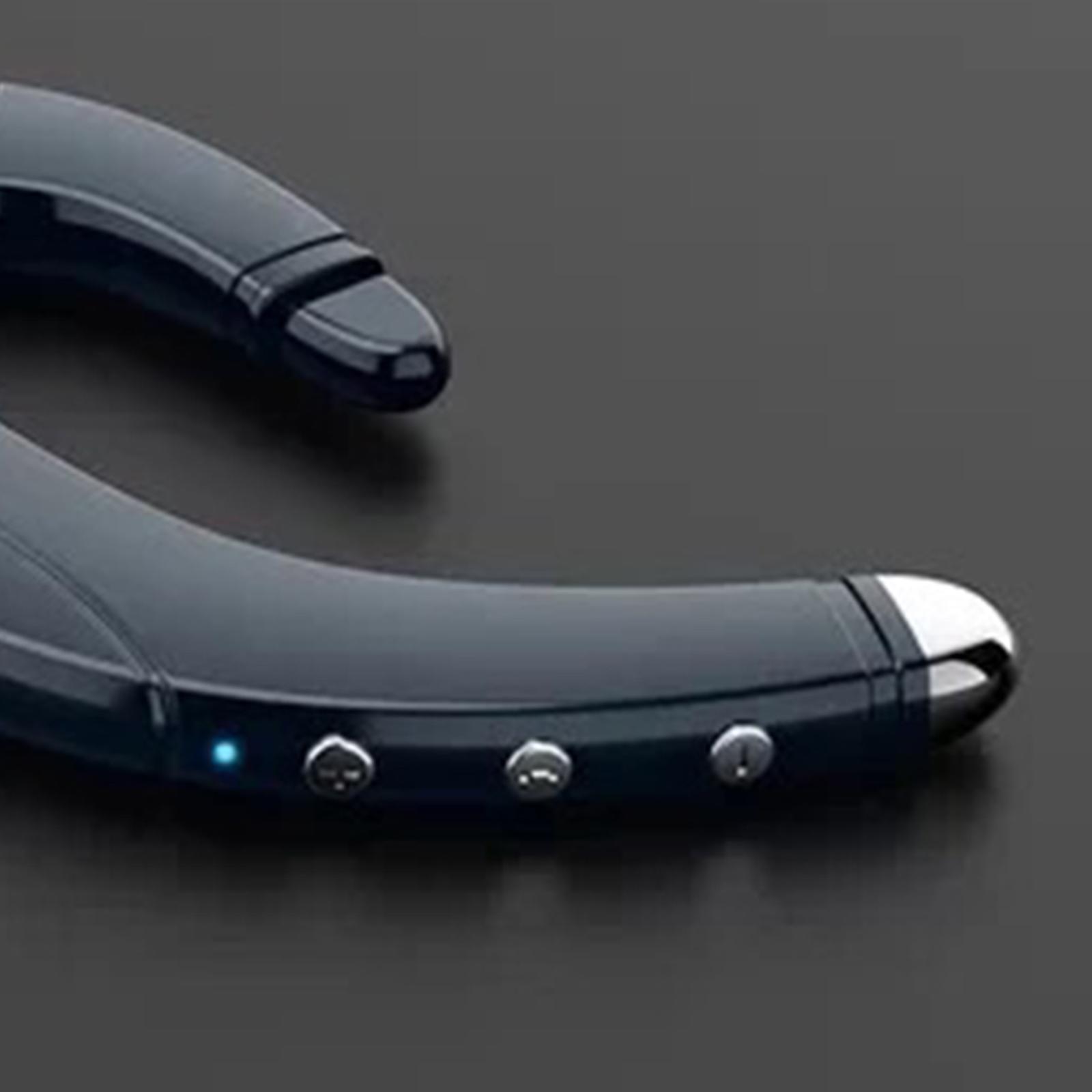 2x Waterproof Bone Conduction Bluetooth 5.0 Ear-Hook Single Headphone W/ Mic for Sports