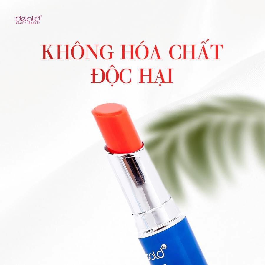 Son Dưỡng Ngừa Thâm Môi Deold Blueberry Lip Balm màu Đỏ Tươi 3.3g