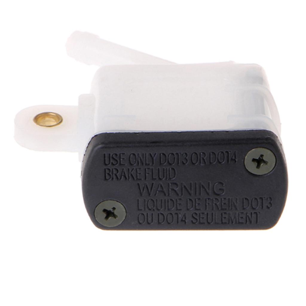 2xMotorcycle Rear Brake Master Cylinder Tank Oil Cup Fluid Bottle Reservoir