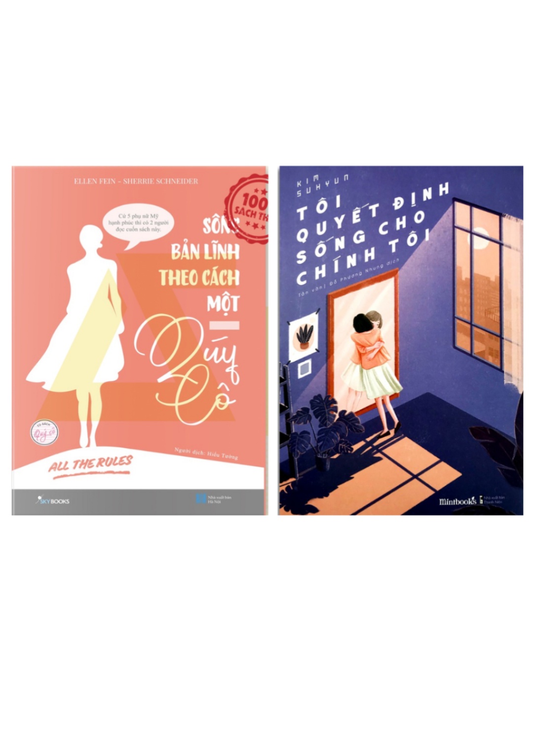 Combo Sống Bản Lĩnh Theo Cách Một Quý Cô + Tôi Quyết Định Sống Cho Chính Tôi  _AZ