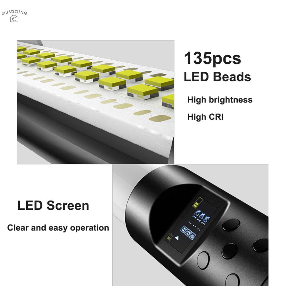 Thanh Đèn Led 3000k-6500k 10 Chế Độ Chuyên Dụng Cho Nhiếp Ảnh