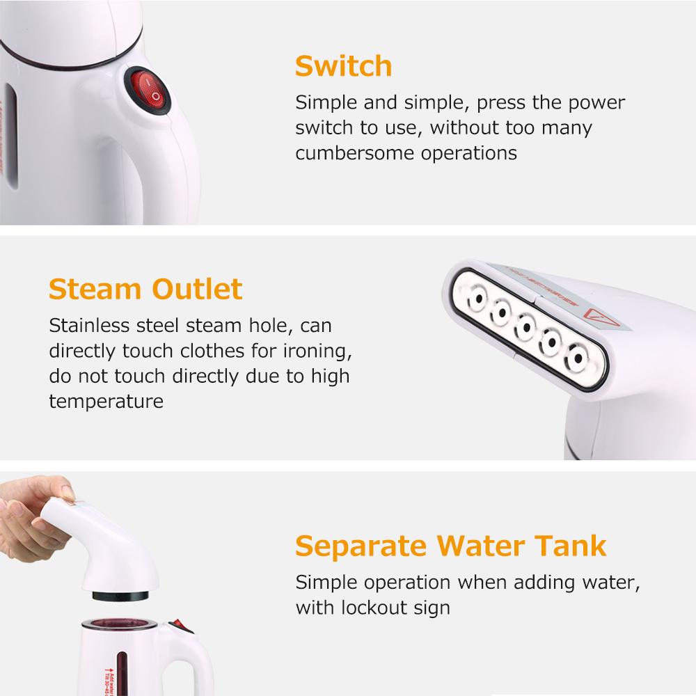 Bàn Ủi Hơi Nước Mini Cầm Tay Công Suất Cao 700W