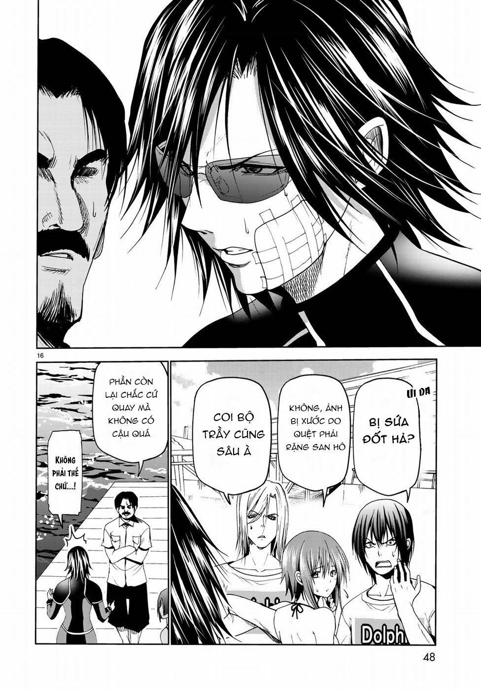 cô gái thích lặn - grand blue chapter 52 16