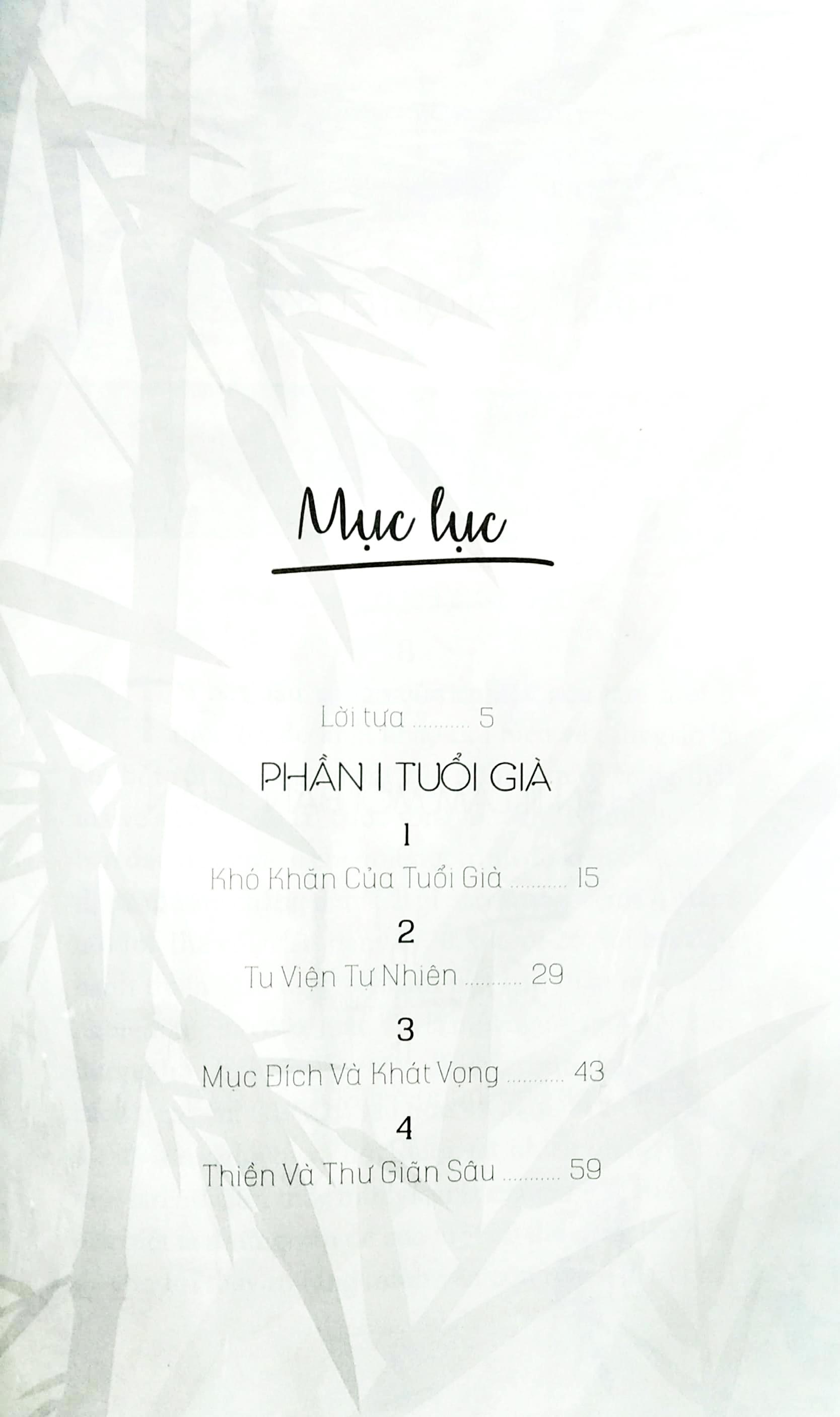 Sách Tuổi Già Thanh Thản