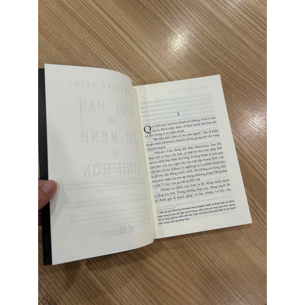Sách - Giới Hạn Của Sứ Mệnh Và Linh Hồn - Higashino Keigo - Nhã Nam