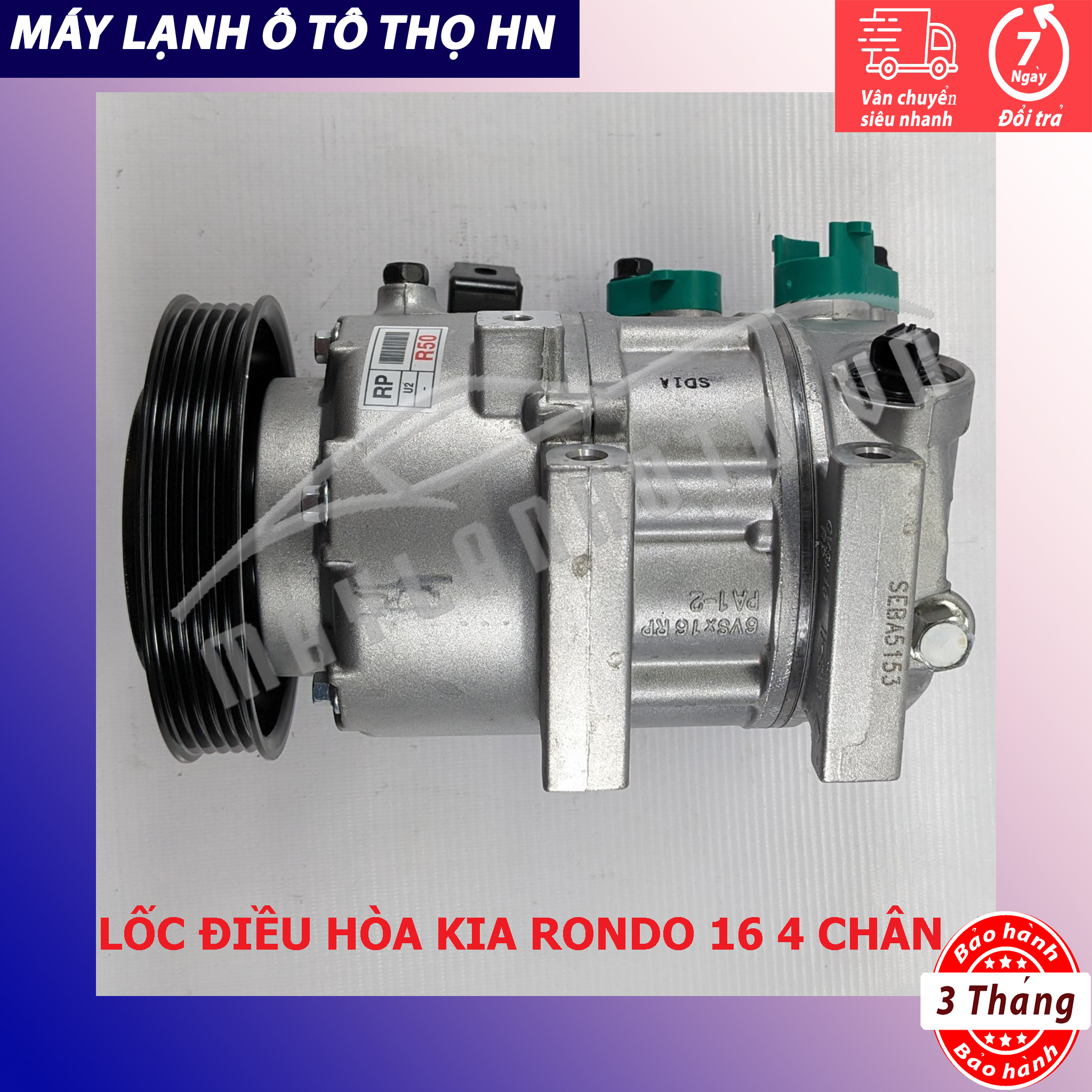 Lốc điều hòa Kia Rondo 2016 Hàng xịn Hàn Quốc 97701-A4500