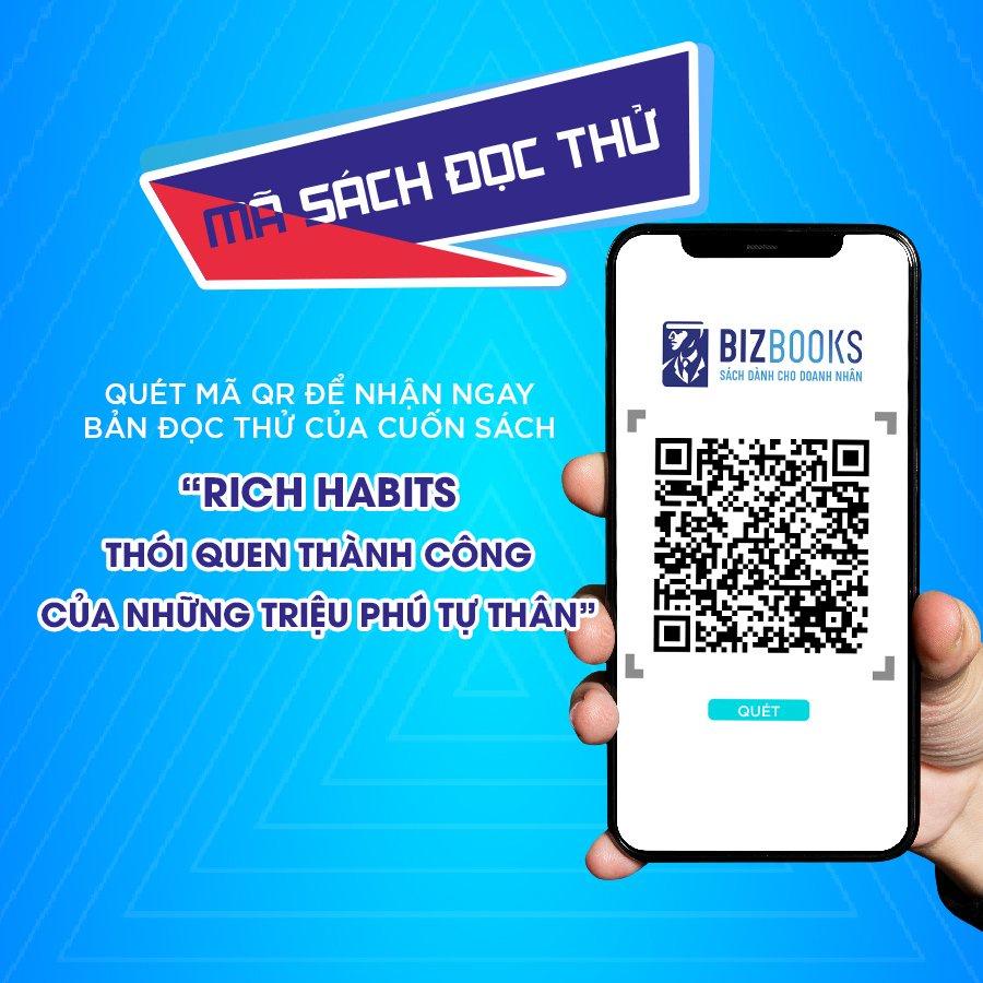 BIZBOOKS - Sách Rich Habits - Thói quen thành công của những triệu phú tự thân