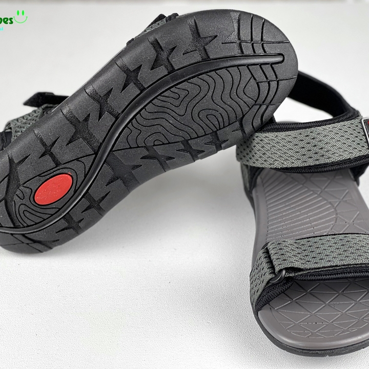 Giày sandal, dép sandal nam Teramo đế cao su nguyên chất, siêu nhẹ, quai dù chắc chắn, đế có rãnh chống trượt an toàn, TRM HỌA TIẾT