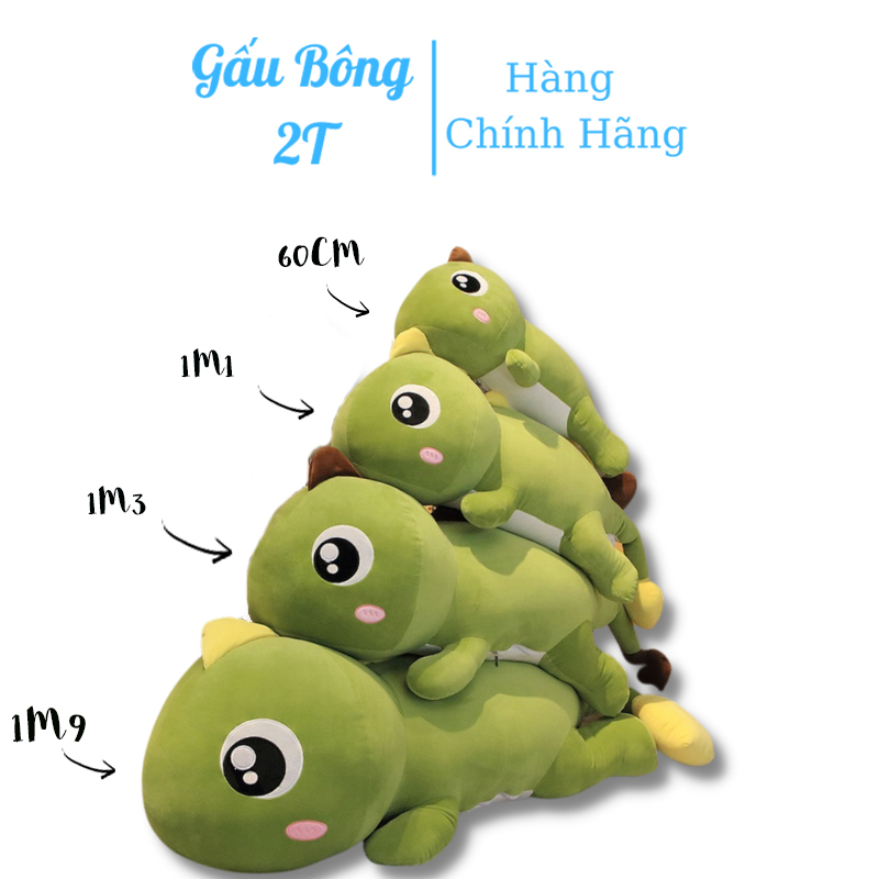 Gấu Bông Khủng Long Đuôi Tim-Gấu Bông 2T-Thú Nhồi Bông Cute Dễ Thương