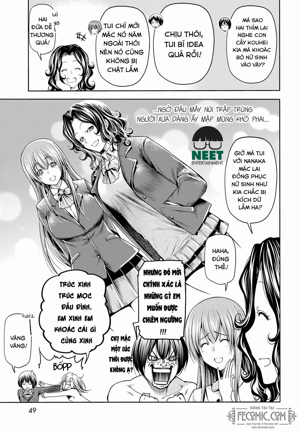 cô gái thích lặn - grand blue chapter 75 15