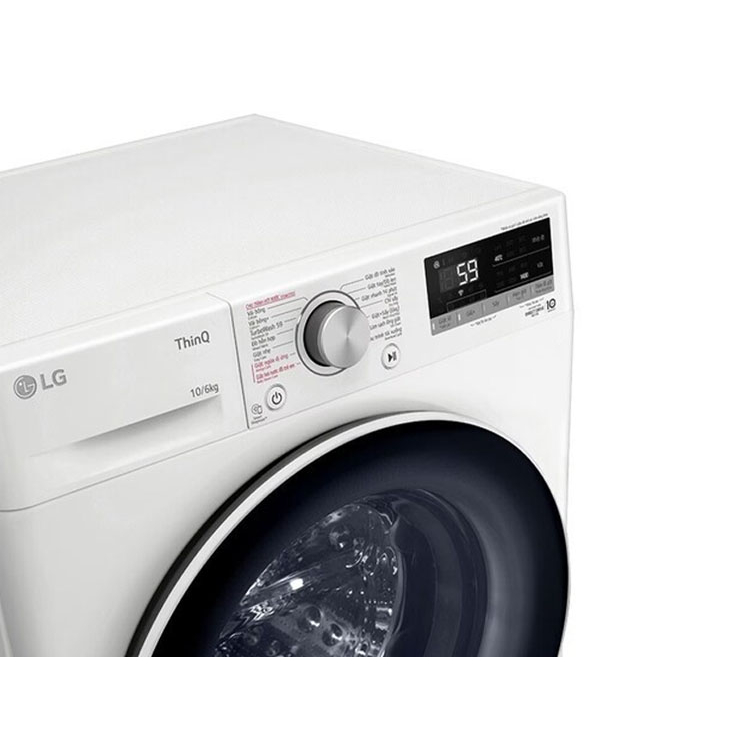 FV1410D4W1 - MÁY GIẶT &amp; SẤY CỬA TRƯỚC LG FV1410D4W1 - Hàng chính hãng
