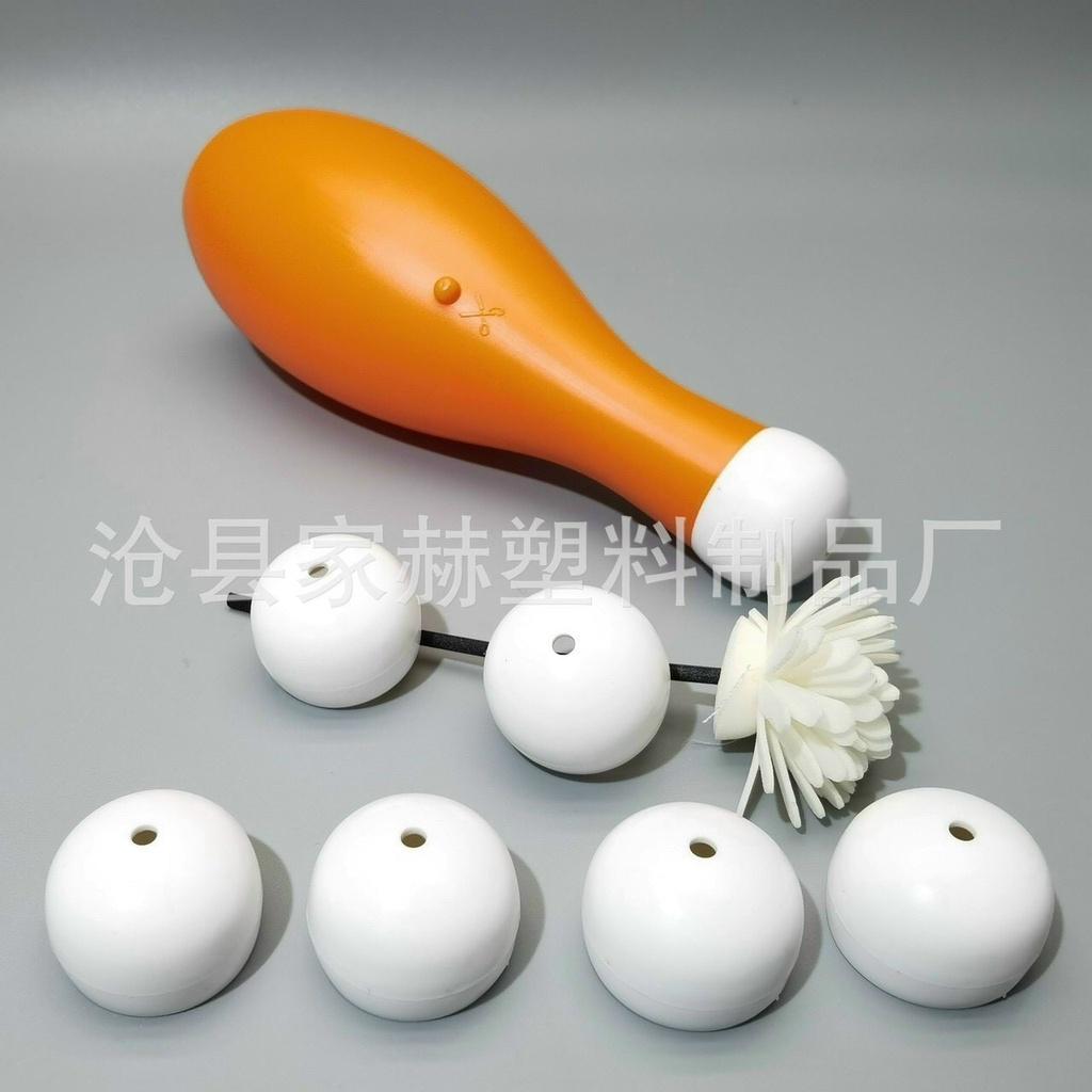 Lọ Tẩy Rửa Bồn Cầu Hình Bowling Diệt Khuẩn Cao Cấp/ Lọ Thả Bồn Cầu Khử Mùi 320g