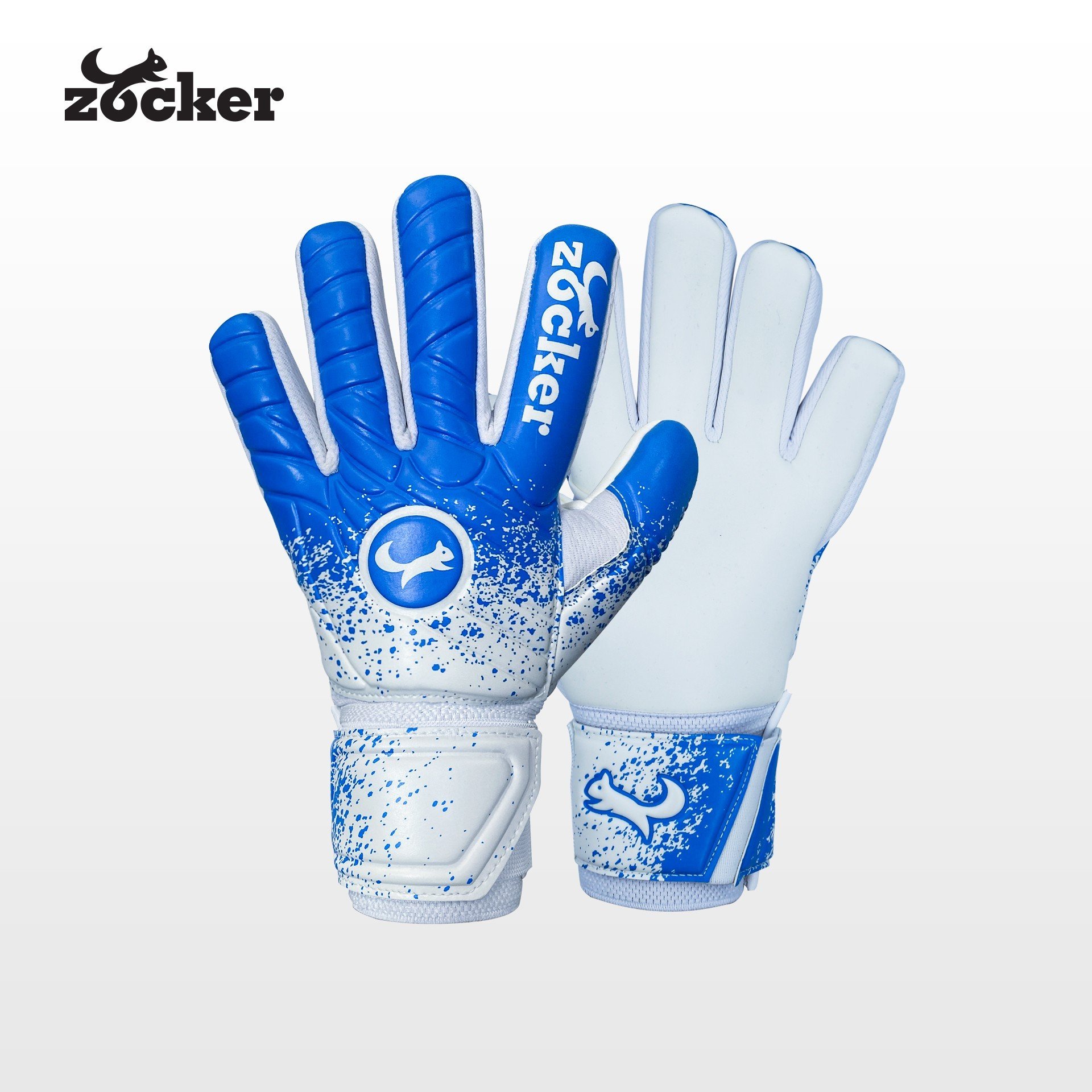 Găng Tay Thủ Môn Zocker Gloves Spencer - Bắt Dính Bóng, Thoáng Khí, Không Xương Linh Hoạt, Tặng Kèm Tất hoặc Túi Chính Hãng