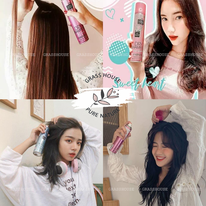 Dầu Gội Khô Girlz Only Dry Shampoo Dawn Til Dusk Hương Trái Cây Sảng Khoái, Bảo Vệ Tóc Chắc Khỏe Khỏi Những Tác Động Xung Quanh 200ml