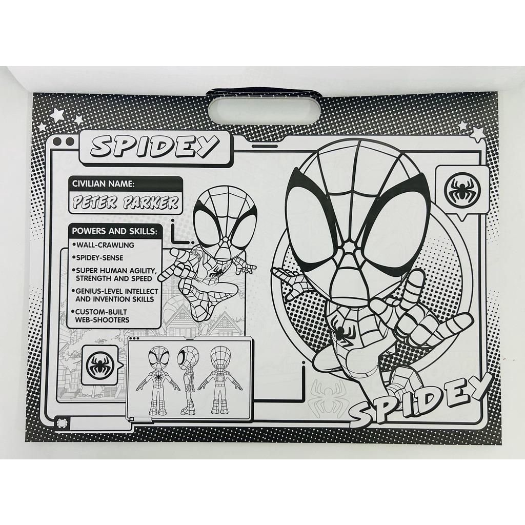 Sách ngoại văn: Spidey And His Amazing Friends - Giant Activity Pad - Glow Webs Glow!