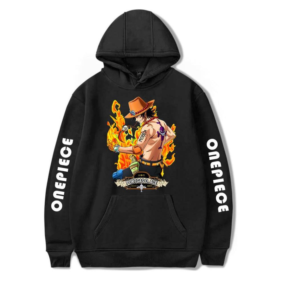 Top 9 áo hoodie One Piece Zoro Luffy Ace chất nhất / siêu hót - đủ size trẻ em