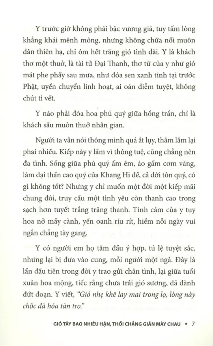 Gió Tây Bao Nhiêu Hận Thổi Chẳng Giãn Mày Châu - Bạch Lạc Mai