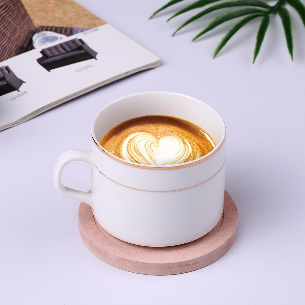 Đế lót cốc uống nước bằng đất cát tảo hút thấm nước không mùi chống trượt