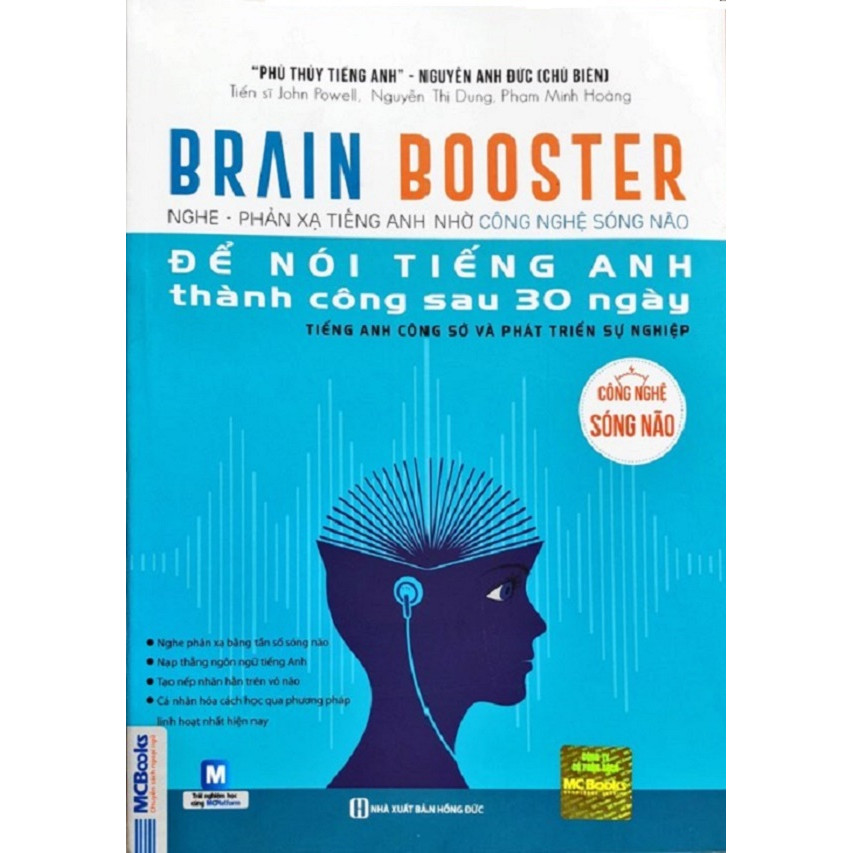 Brain Booster Nghe - Phản xạ tiếng anh nhờ công nghệ sống não để nói tiếng anh thành công sau 30 ngày