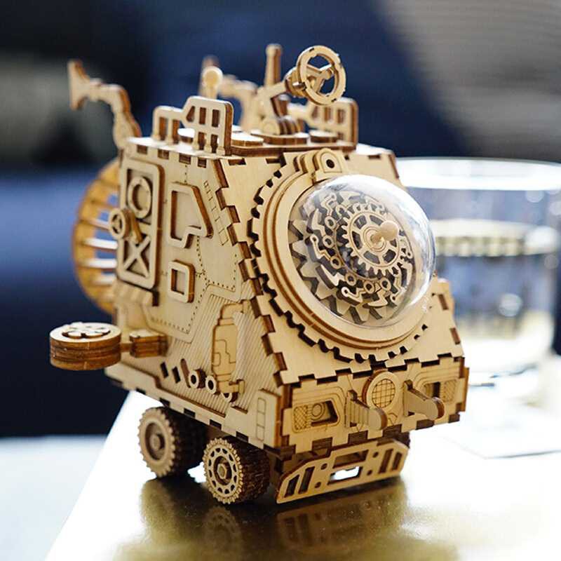 AM681 Spaceship Music Box – Mô hình Hộp nhạc Tàu Vũ Trụ