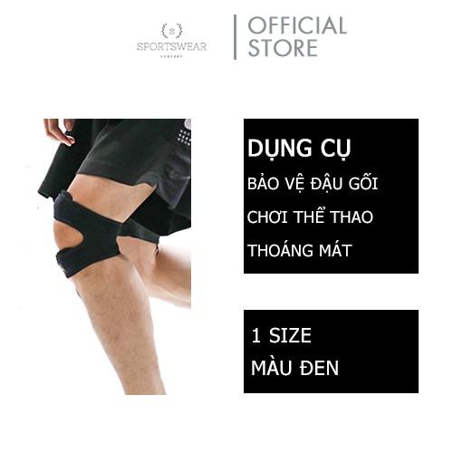 Băng đeo đầu gối tập gym thể thao bảo vệ khớp gối chân v4 Sportswear Concept đàn hồi thoải mái giảm chấn thương