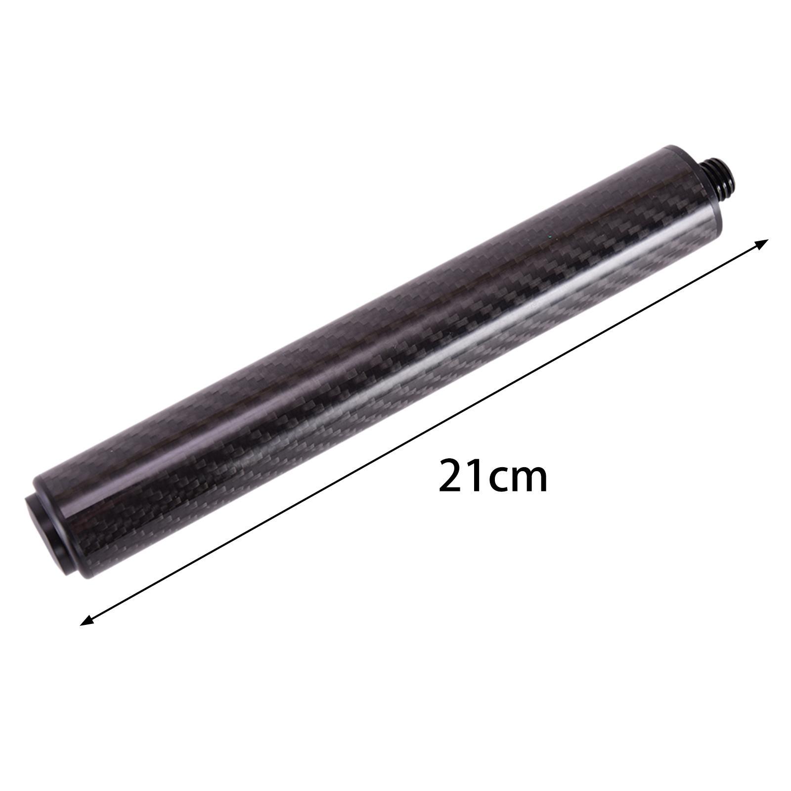 Professional Billiards Cue Extensions Pool Cue Extension Carbon Fiber Tool