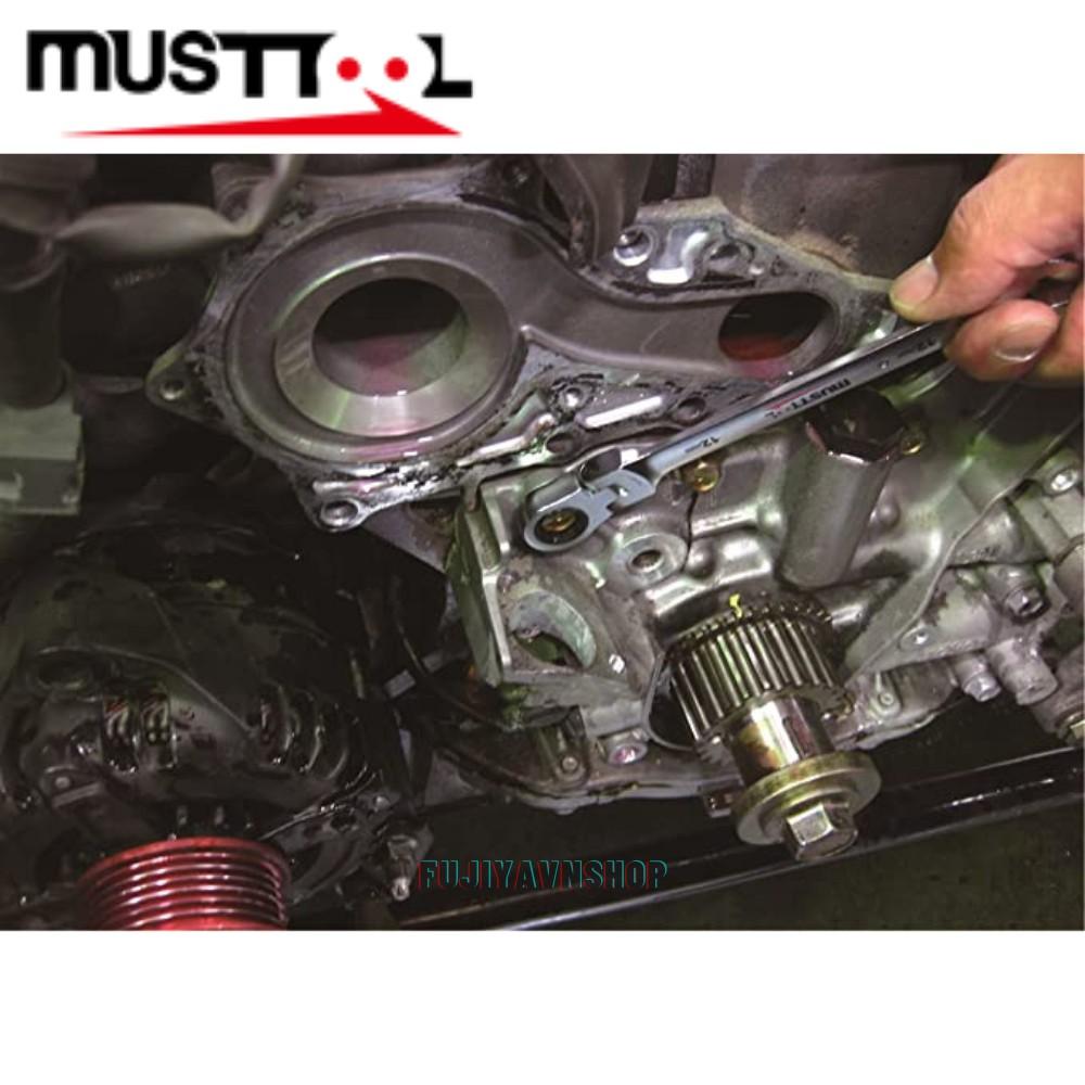 Cờ lê vòng miệng tự động đảo chiều Musttool MWF-13 12423