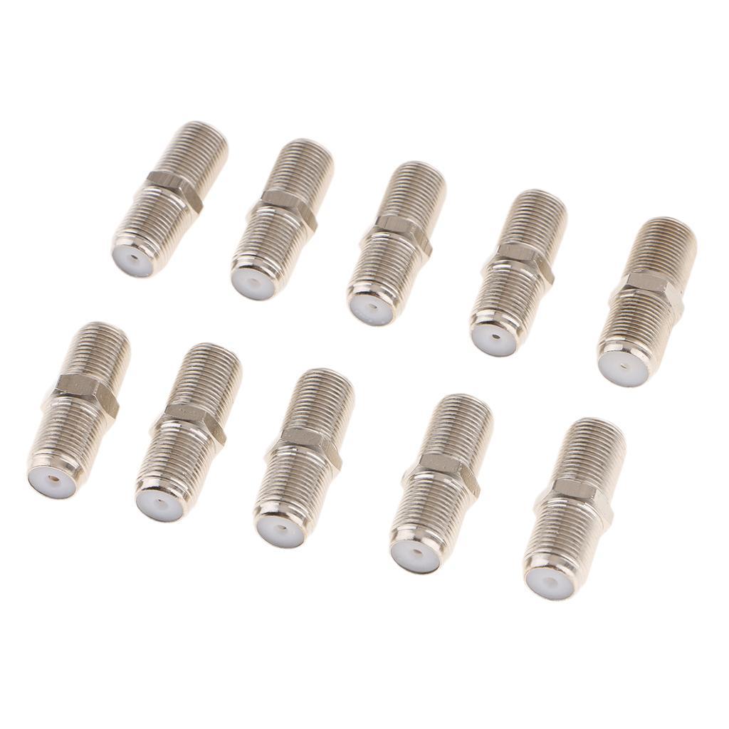 20Pieces F Type RG6 Coax Cable Female to Female Connector