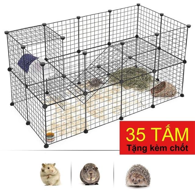 Chuồng Quây Chó Mèo ️ Freeship ️ Tấm ghép đa năng dùng ghép chuồng thú cưng