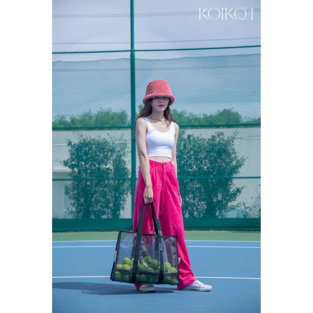 Mũ Nón Bucket Bông Xoắn - KoiKooi