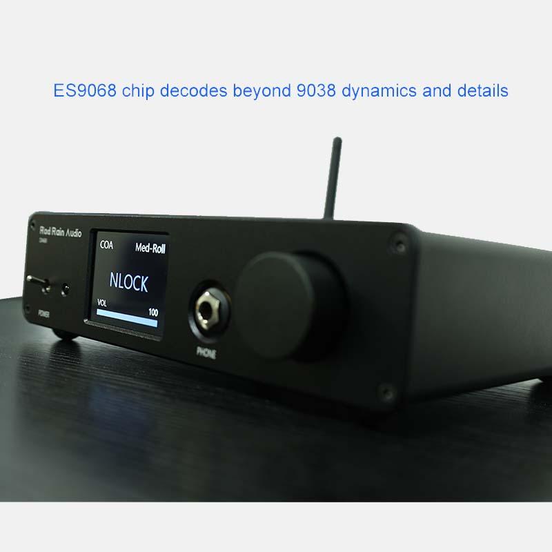 LUSYA DA68 HIFI Bluetooth 5.1 ES9068 Decoder USB DAC Sound Card Digital Interface Supports DSD512 PCM384 With Remote Control