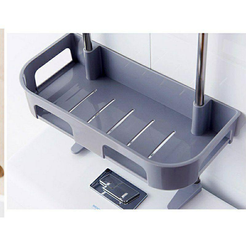 Kệ nhà tắm 3 tầng treo tường - Kệ để đồ nhà tắm 2 tầng - Kệ để bồn cầu nhà vệ sinh dán tường 2 3 tầng đa năng