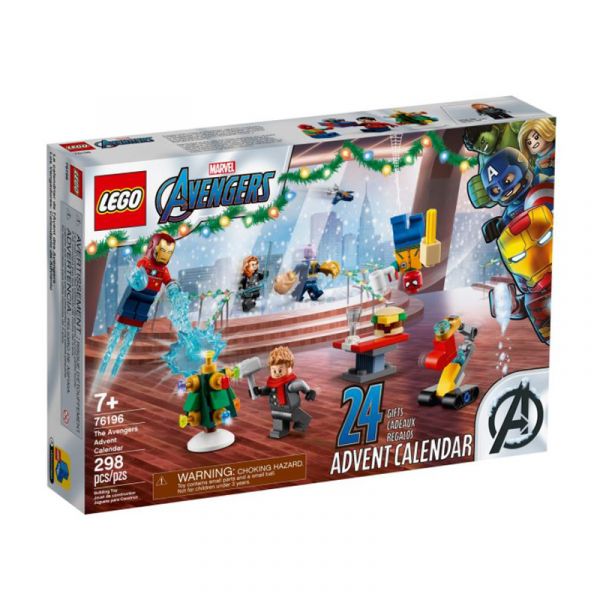 BỘ LẮP RÁP LEGO 76169 LỊCH GIÁNG SINH SUPERHEROES 2021