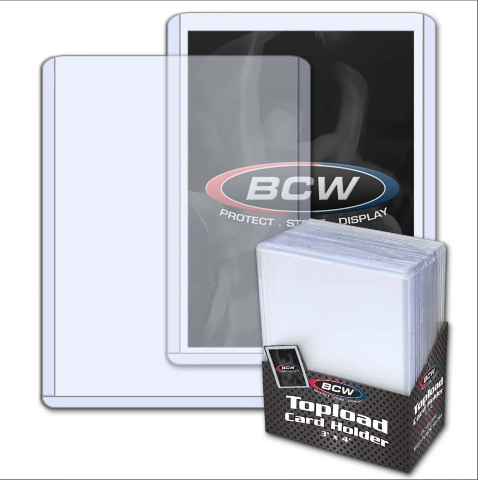 Hộp bọc bài nhựa BCW Topload Card 35PT