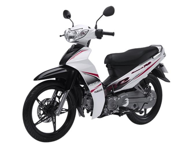 Tem sirius 110 RC trắng đen đỏ 2019