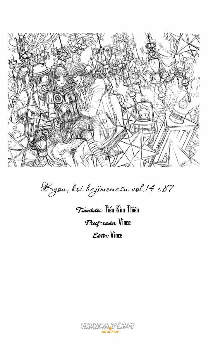 kyou, koi wo hajimemasu - mộng mơ đầu đời chapter 87 31