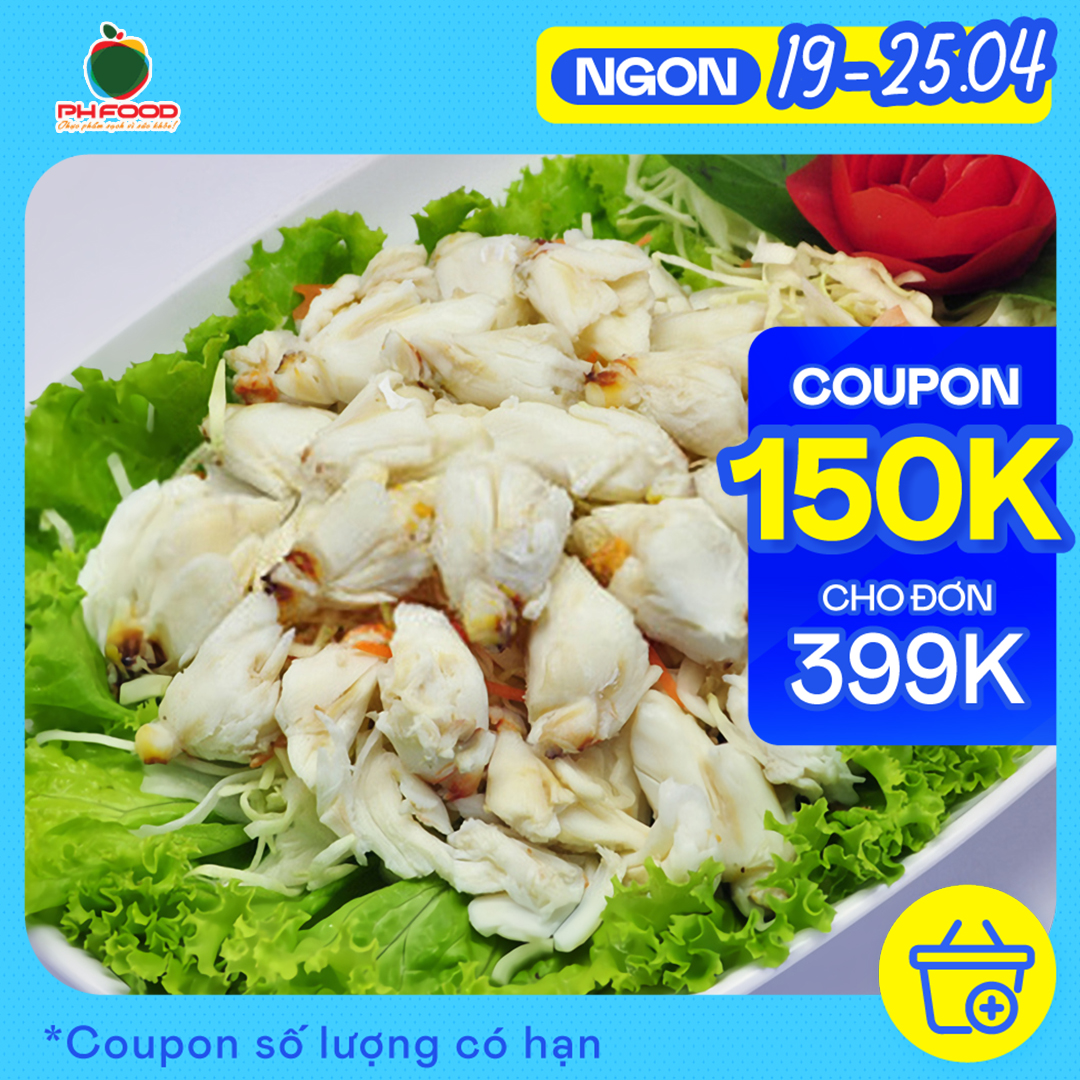 - Thịt Ghẹ Nõn Bóc Sẵn - 500g