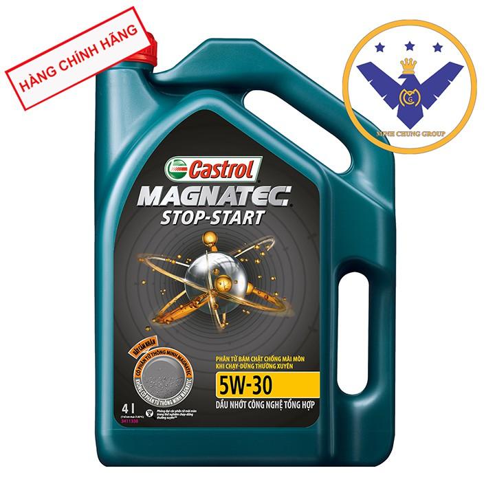 COMBO 2 can dầu nhớt Castrol Magnatec Stop Start 5W-30 4 Lít