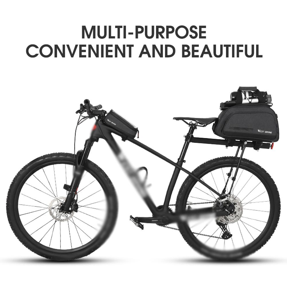 Túi treo xe đạp công suất lớn 10L WEST BIKING