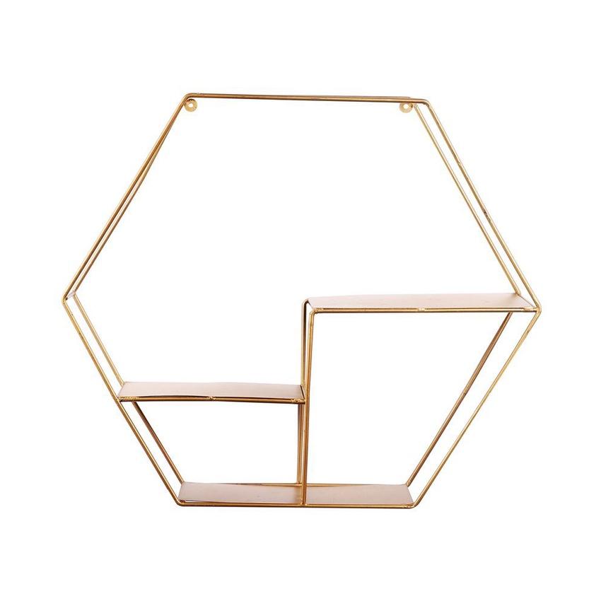 KỆ LỤC GIÁC, kệ decor hình lục giác, Kệ treo tường trang trí nội thất