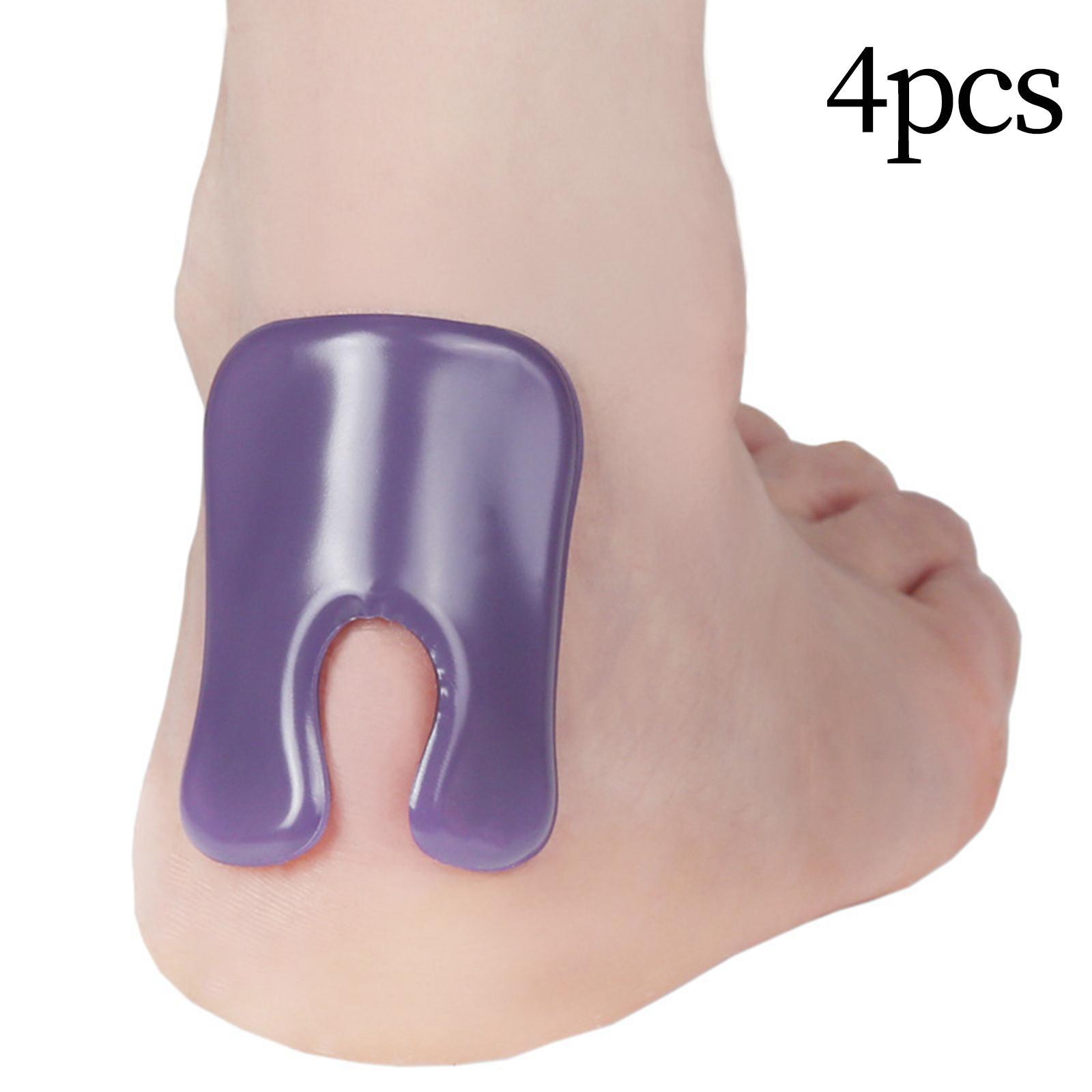 4x u shape Callus Pads Foot Callus Pads Waterproof for Rubbing On Shoes