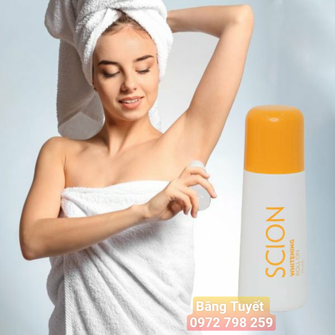 Lăn khử mùi trắng da SCION 75ml Thái Lan