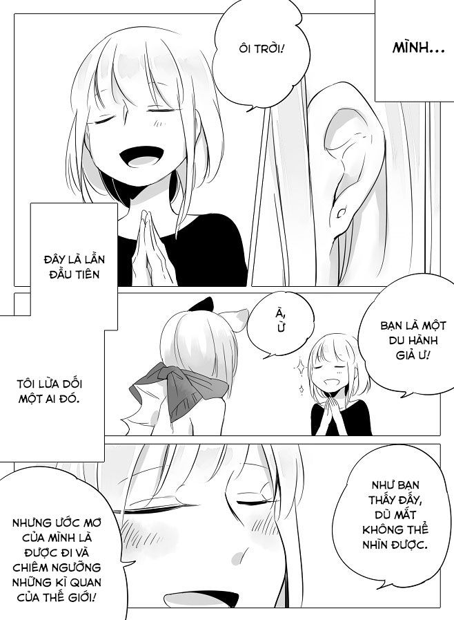 yêu quái cô đơn và cô bé bị mù chapter 1 9