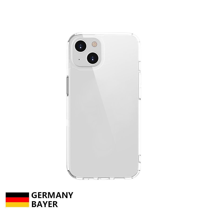 Ốp Lưng TEMPERED GLASS TRANSPARENT Nguyên Liệu Đức dành cho iPhone 14 / iPhone 14 Plus/ iPhone 14 Pro/ iPhone 14 ProMax- Hàng chính hãng