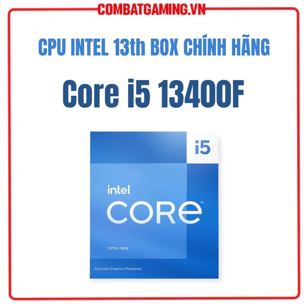 Bộ Vi Xử Lý CPU Intel Core I5 13400F - Hàng Chính Hãng