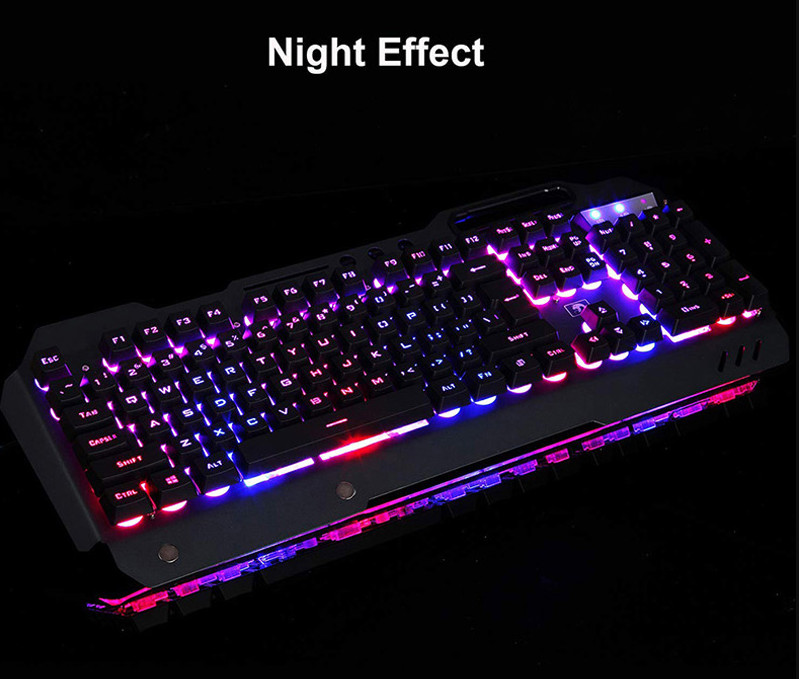 Bàn Phím Gaming XSmart K618 Super Pro New 2021 Đổi Màu 10 Chế Độ Led Khác Nhau Cực Đẹp Sử Dụng Trên Máy Tính Laptop Pc TiVi - Hàng Chính Hãng