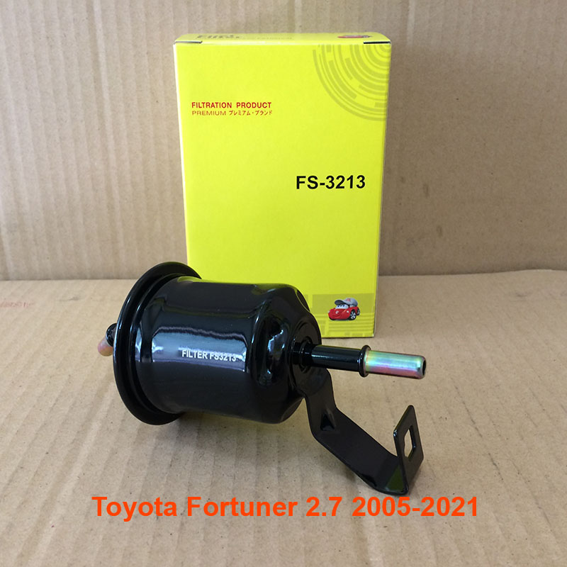Lọc xăng cho xe Toyota Fortuner 2.7 2005, 2006, 2007, 2008, 2009, 2010, 2011, 2012, 2013, 2014, 2015, 2016, 2017, 2018, 2019, 2020, 2021, 2022 23300-31120 mã FS3213-1