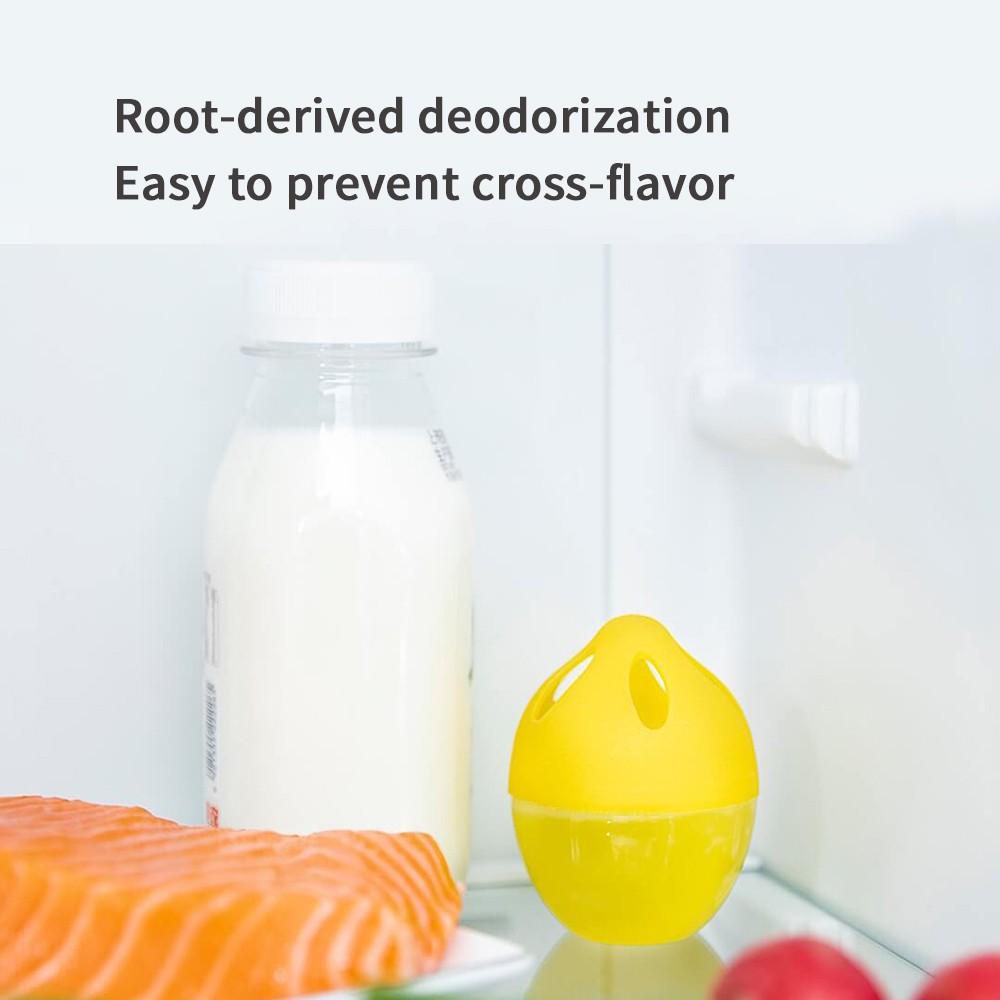 Bộ 3 Viên Khử Mùi Tủ Lạnh Xiaomi Clean-N-Fresh Ngăn Vi Khuẩn Và Chống Ẩm Mốc Tiện Dụng Hàng nhập khẩu