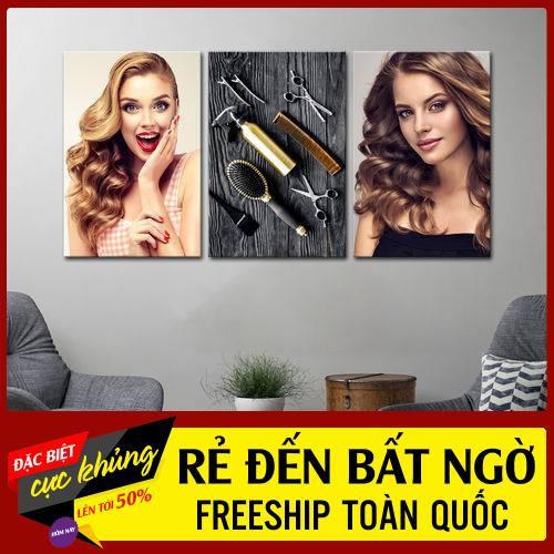 Giá xưởng BỘ 3 FOMEX TRANH TÓC NỮ CÓ ẢNH THẬT